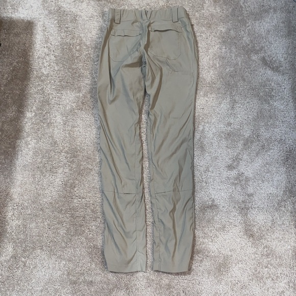 Duluth trading company tan dry on the fly slim leg pants - Picture 3 of 4